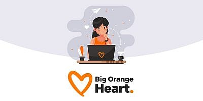 Big Orange Heart