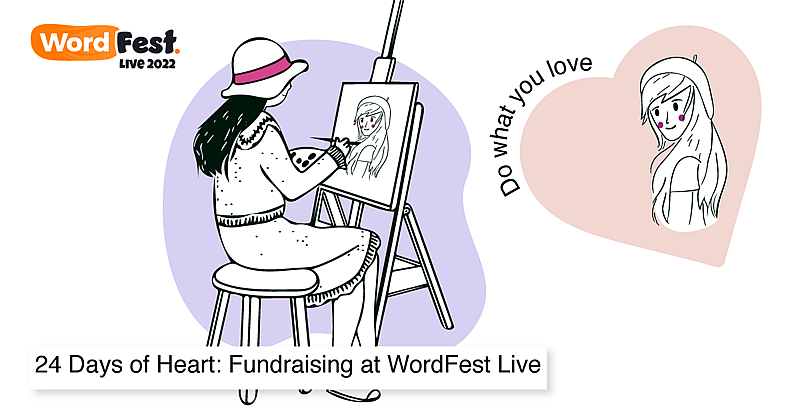 Days of Heart - Fundraising at WordFest Live