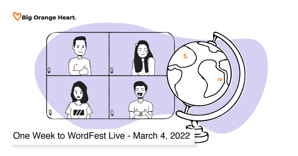 One Week to WordFest Live - March 4, 2022